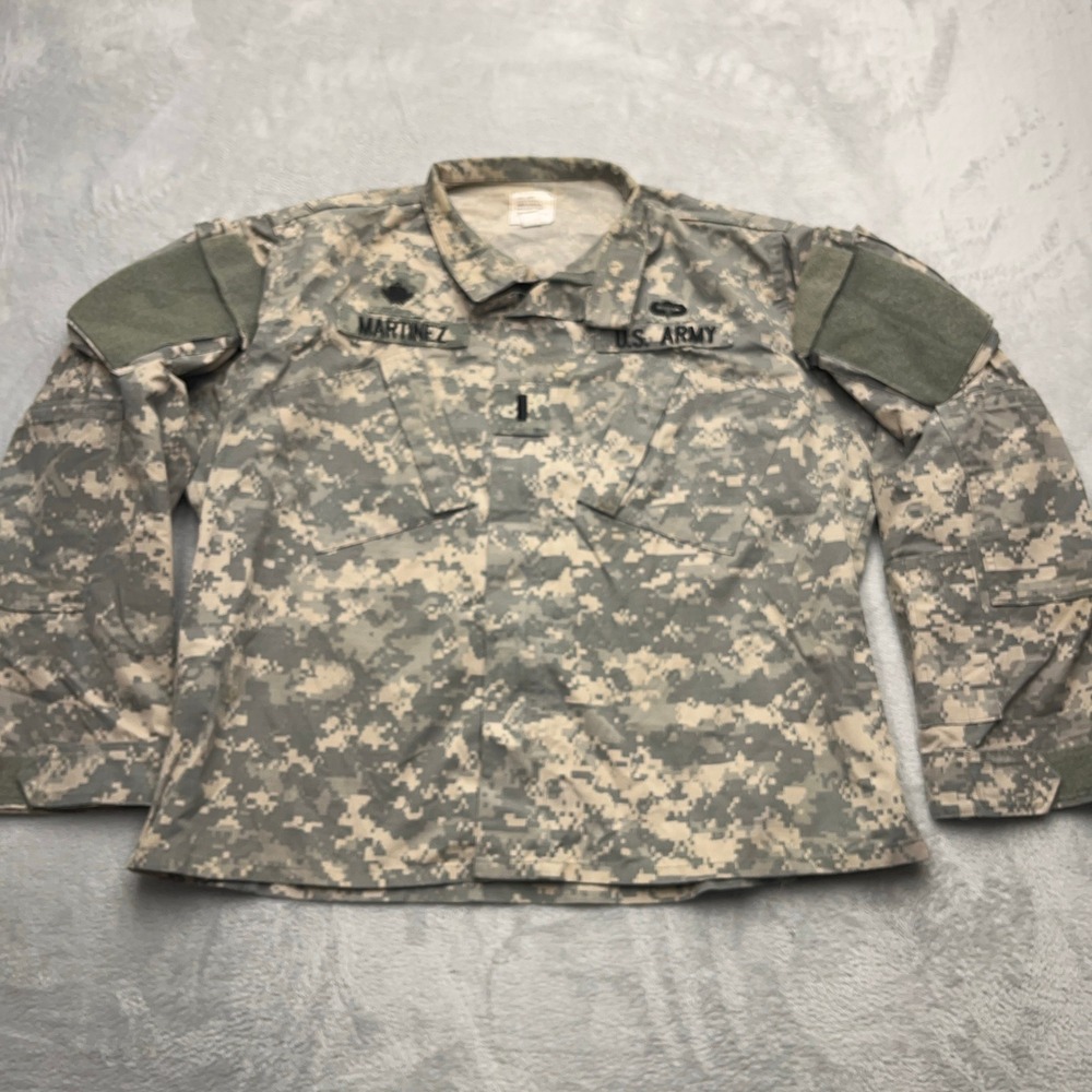 Propper US Army ACU Combat Uniform Coat Jacket UCP Digital Camo Large Short